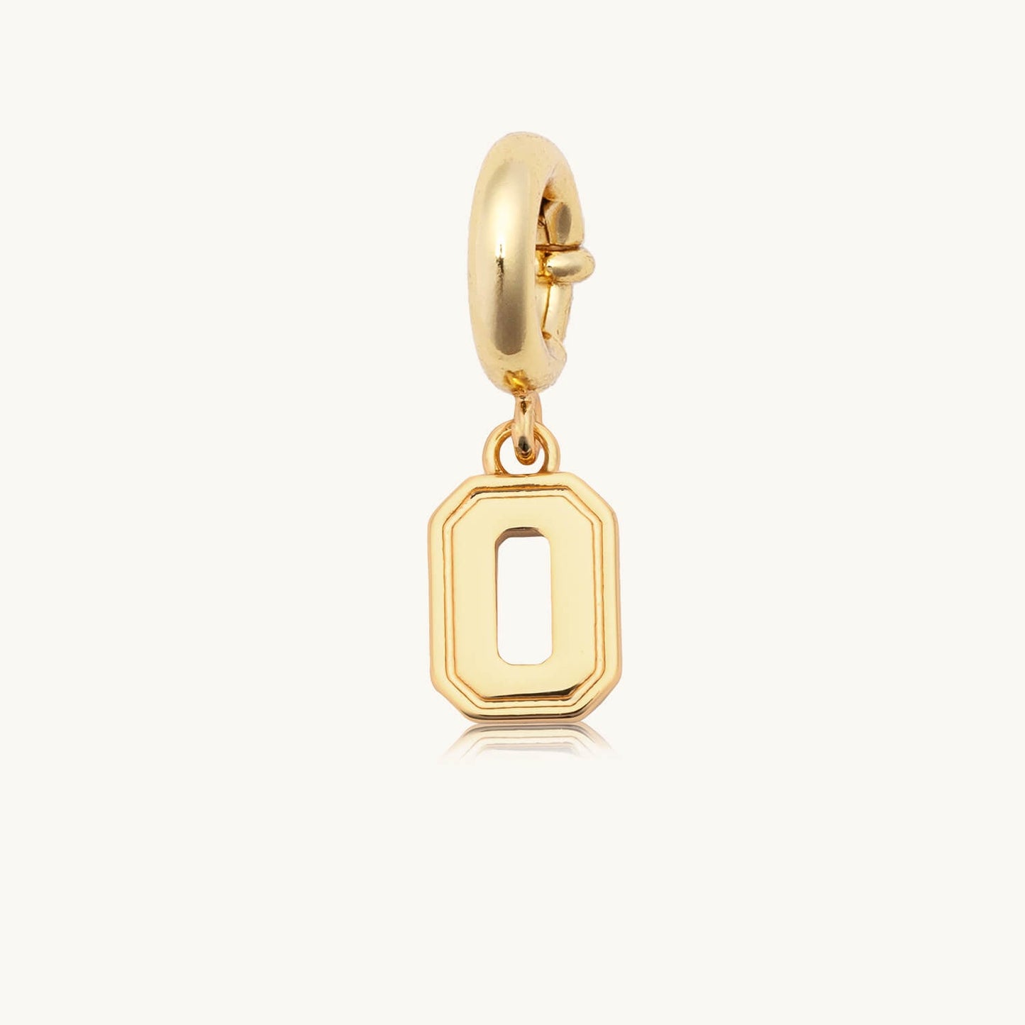 Custom Varsity Number 0 Charm
