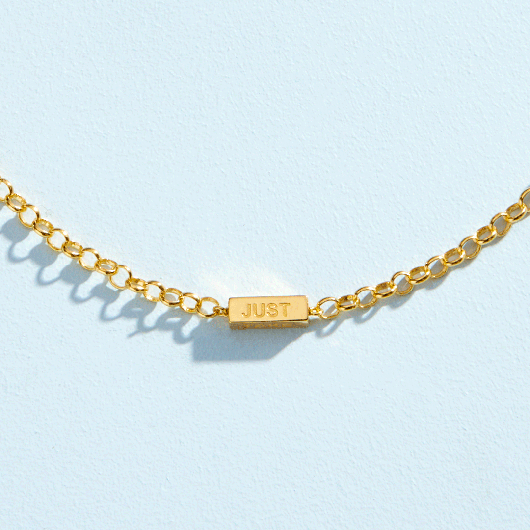 Just Take Your Time Spinner Necklace