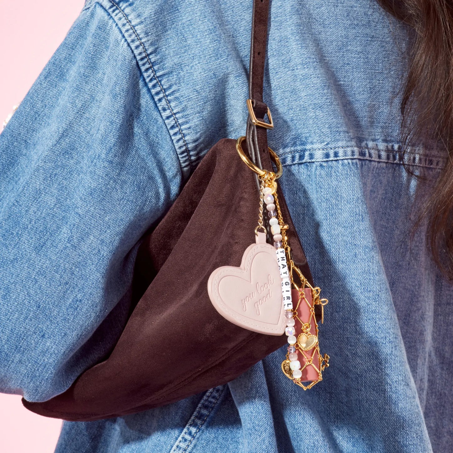You Look Good Bag Charm