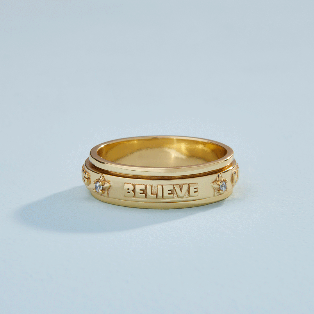 Affirmation Spinner Ring