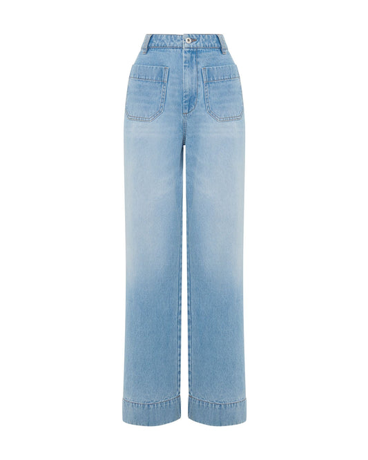 Joanie Pocket Front Denim Jeans