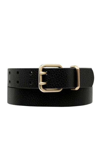 Barely Moving Belt Black Gold