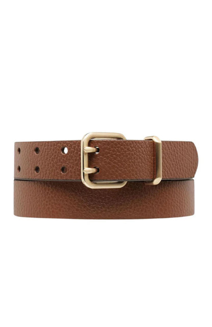 Barely Moving Belt Tan Gold