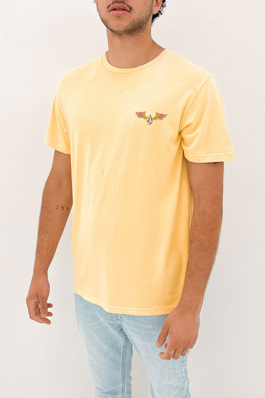 Archer Short Sleeve Tee Yellow