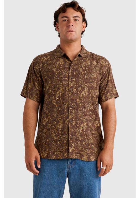 Atlas II Short Sleeve Shirt Plum