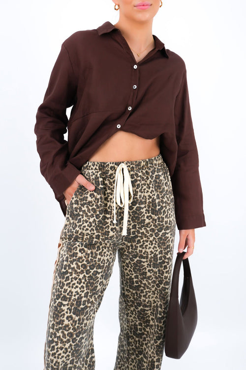 Axel Shirt Chocolate