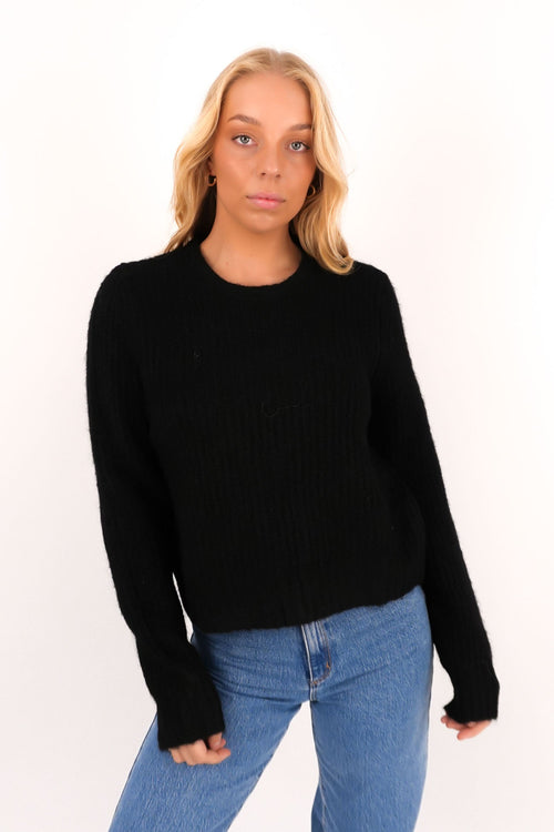Aya Knit Black