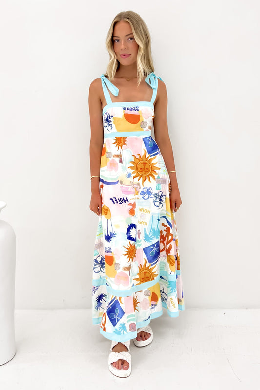 Azuka Midi Dress Miami
