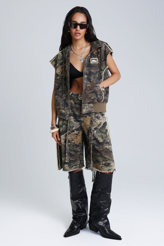 Manhunt Camo Baggy Shorts
