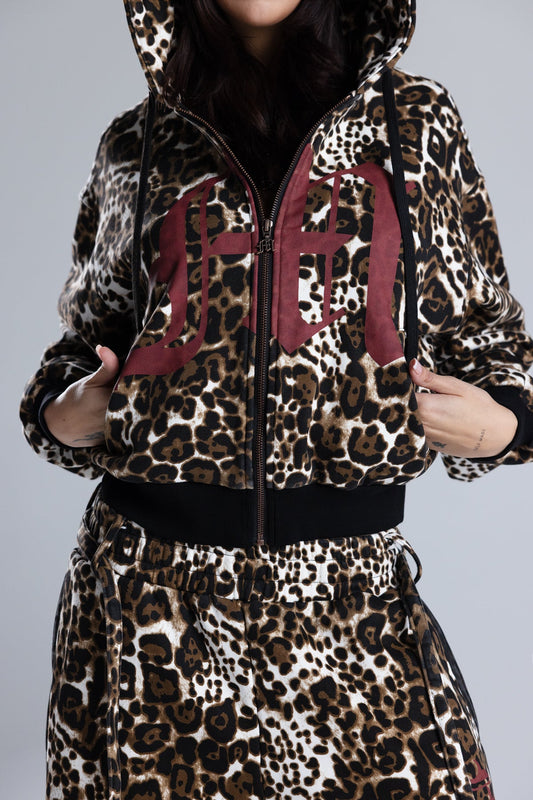 Sabella Leopard Jacket