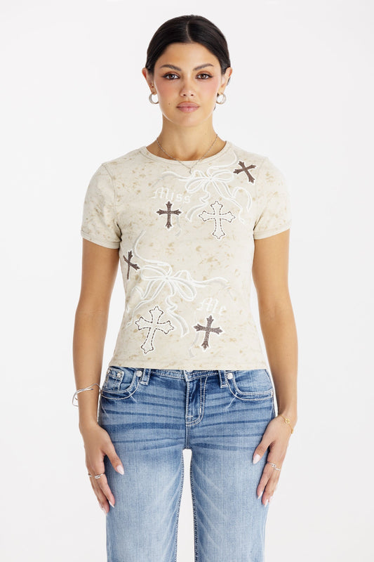 Jade Ribbon Tee
