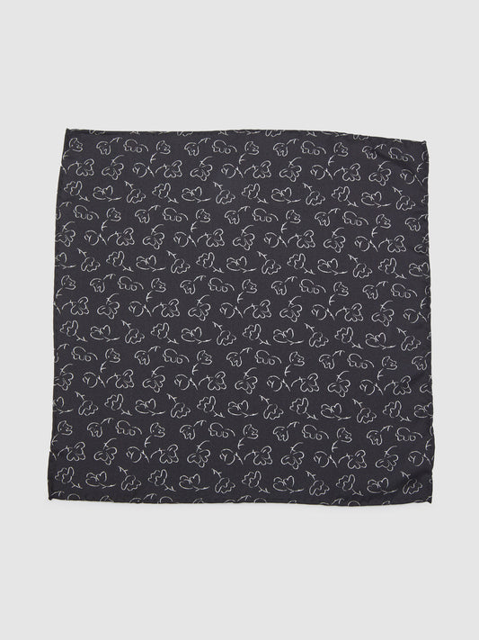 Scribble Ditsy Pocket Square