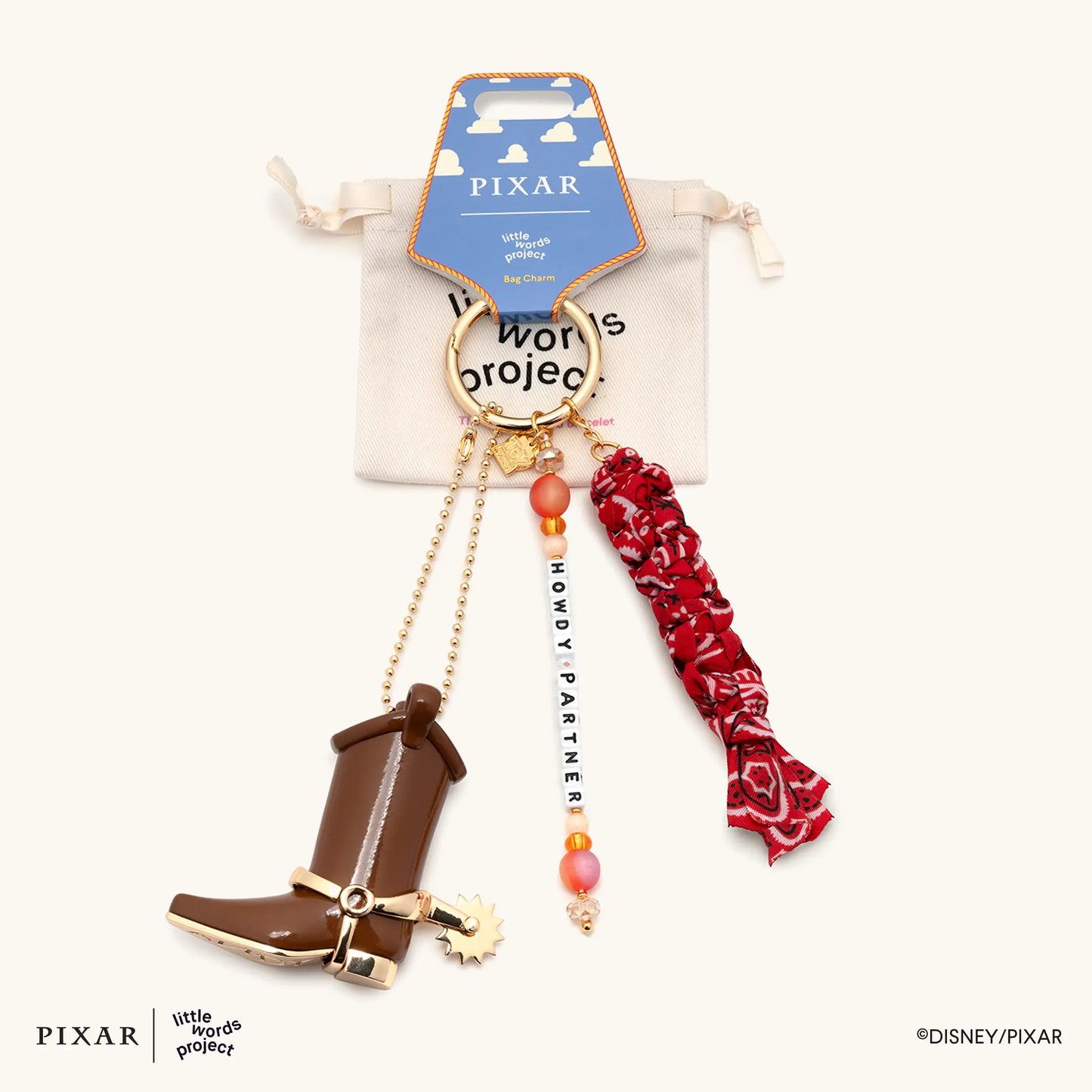 Howdy Partner Bag Charm- Pixar's Toy Story