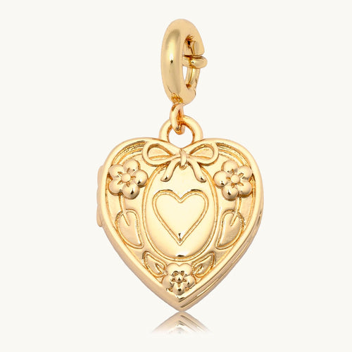 Custom Heart Locket Charm