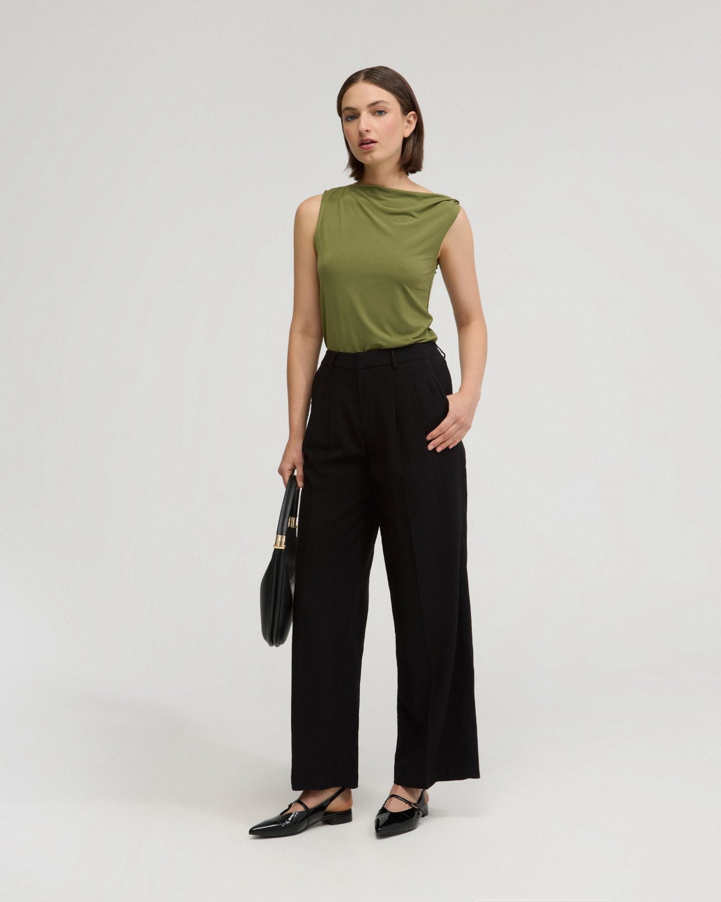 Sonia Pleat Front Pants