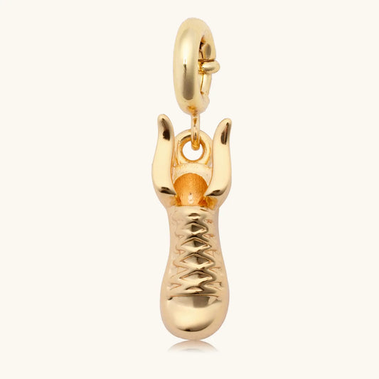 Keep Going Shoe Charm