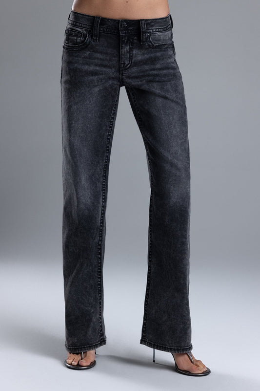 Whitney Low Rise Wide Leg Jeans