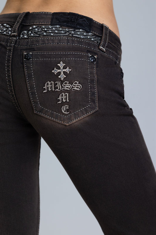 Gabbriette Low Rise Bootcut Jeans