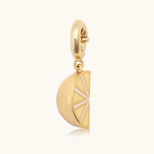 Custom Lemon Wedge Charm