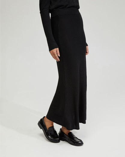 Elke Knitted Metallic Skirt