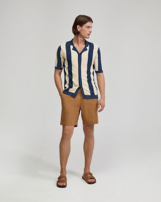 Marty Knitted Stripe Shirt