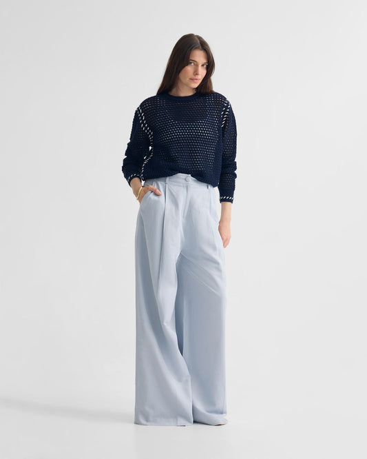Gaby Cotton Crew Neck