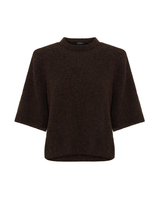 Leeta Wool Knitted T Shirt