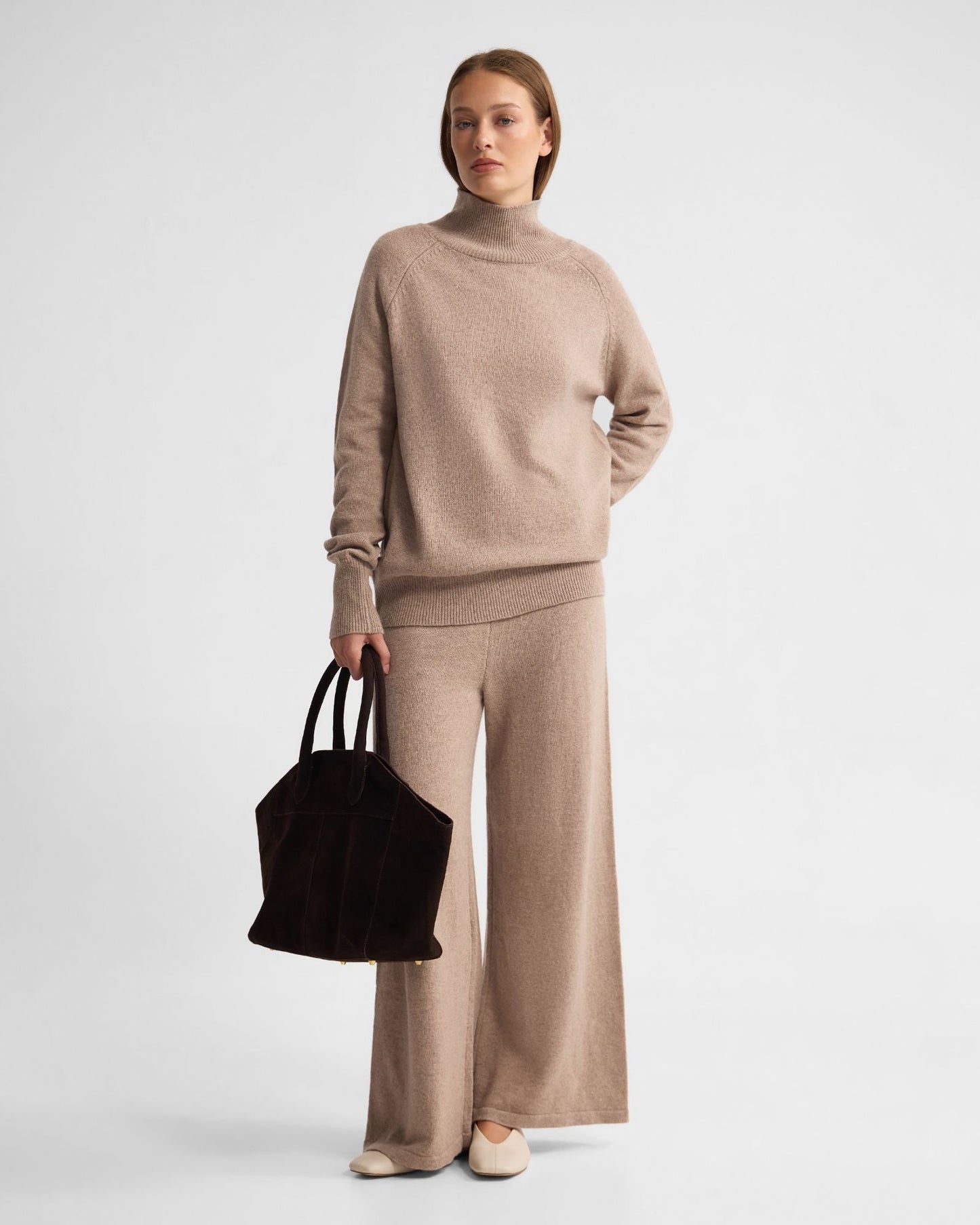 Carla Wool Blend Knitted Pant