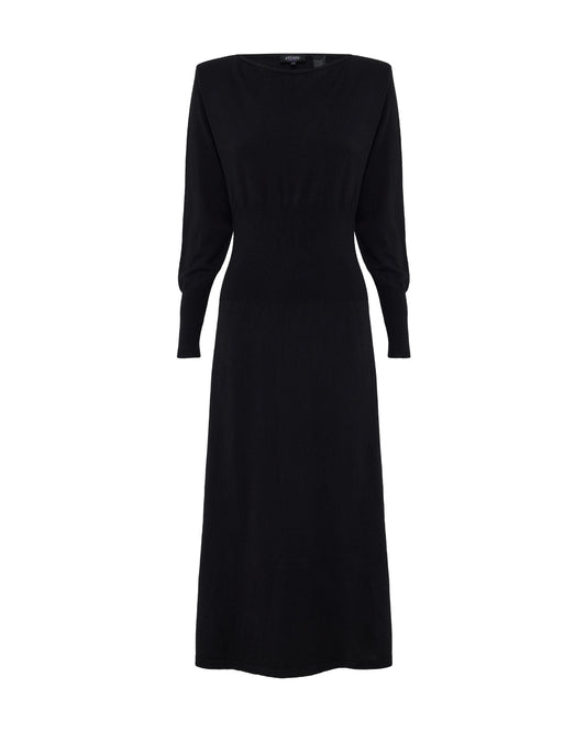 Greta Knitted Balloon Sleeve Dress
