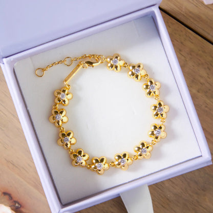 Flowers By The Yard Bracelet