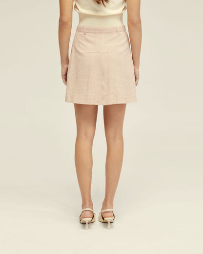 Hepburn Eco Seersucker Skirt