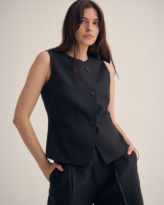 Rainy Waistcoat Top