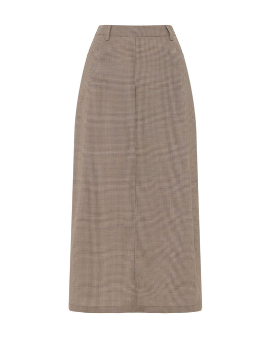 Harper Pure Wool Column Skirt