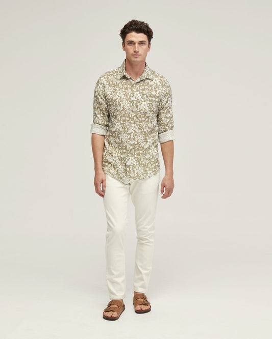Holloway Linen Blnd Printed Shirt