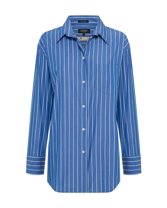 Hailey Striped Euro Fabric Shirt