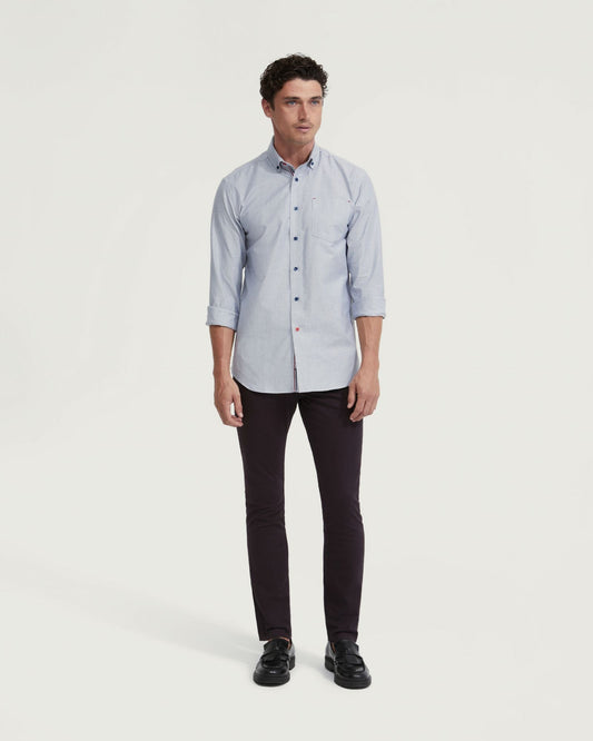 Stratton Oxford Weave Cottn Shirt