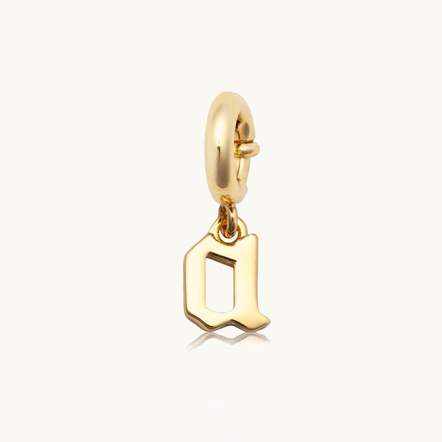 Gothic Letter Charm