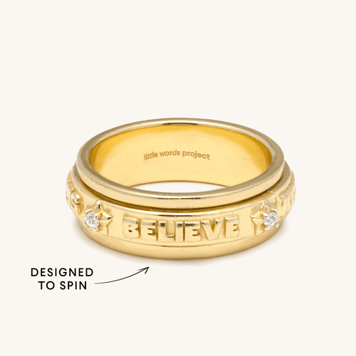 Affirmation Spinner Ring