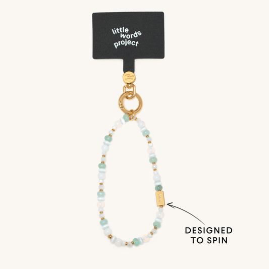 You Deserve Good Things Spinner Phone Strap