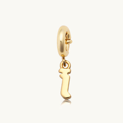 Gothic Letter Charm