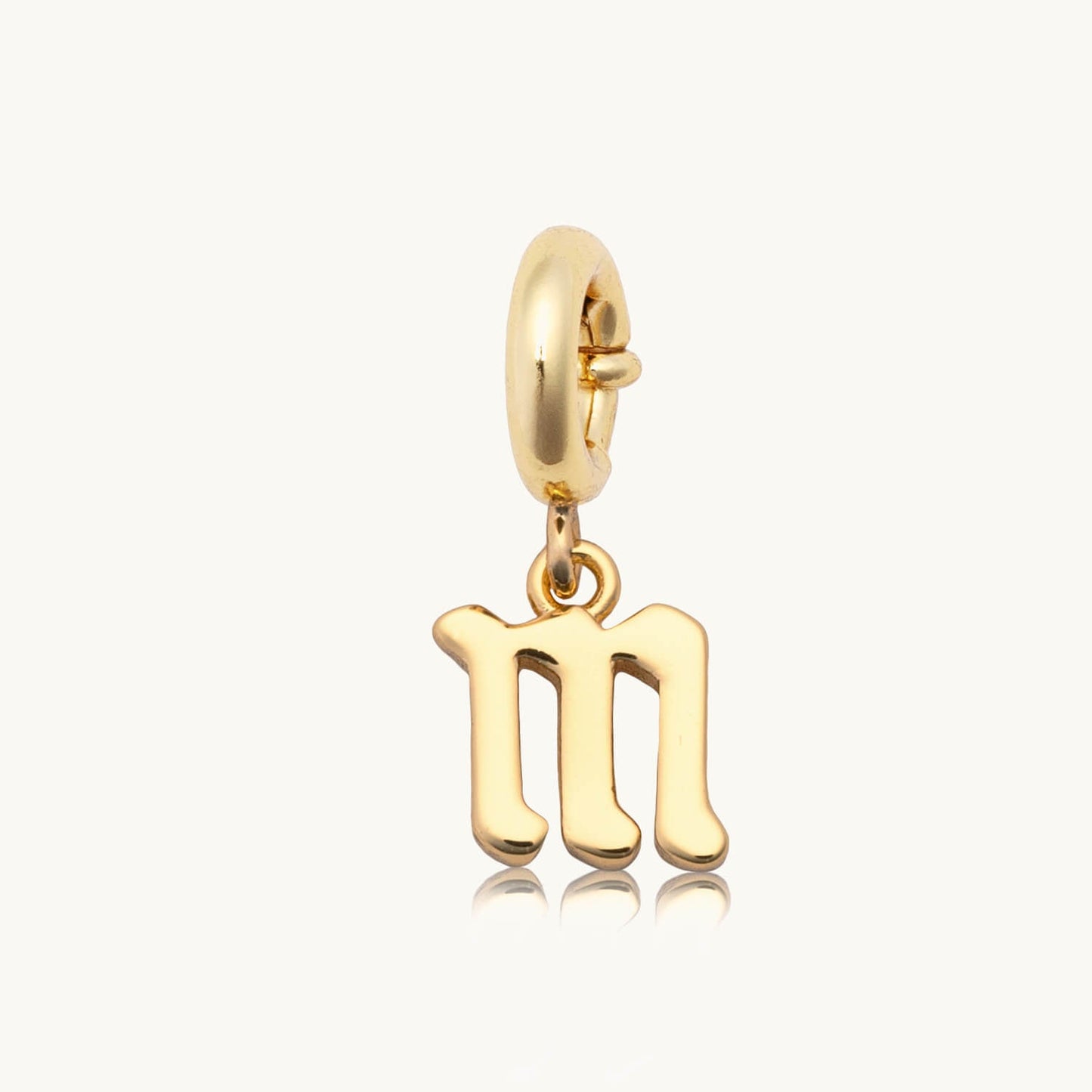 Gothic Letter Charm