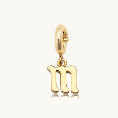 Gothic Letter Charm