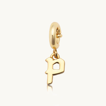 Gothic Letter Charm
