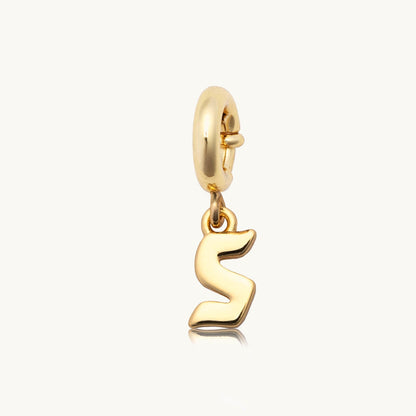 Gothic Letter Charm