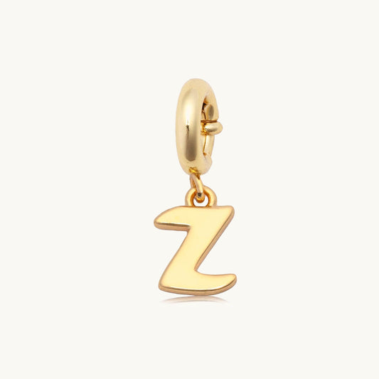 Custom Gothic Letter Z Charm